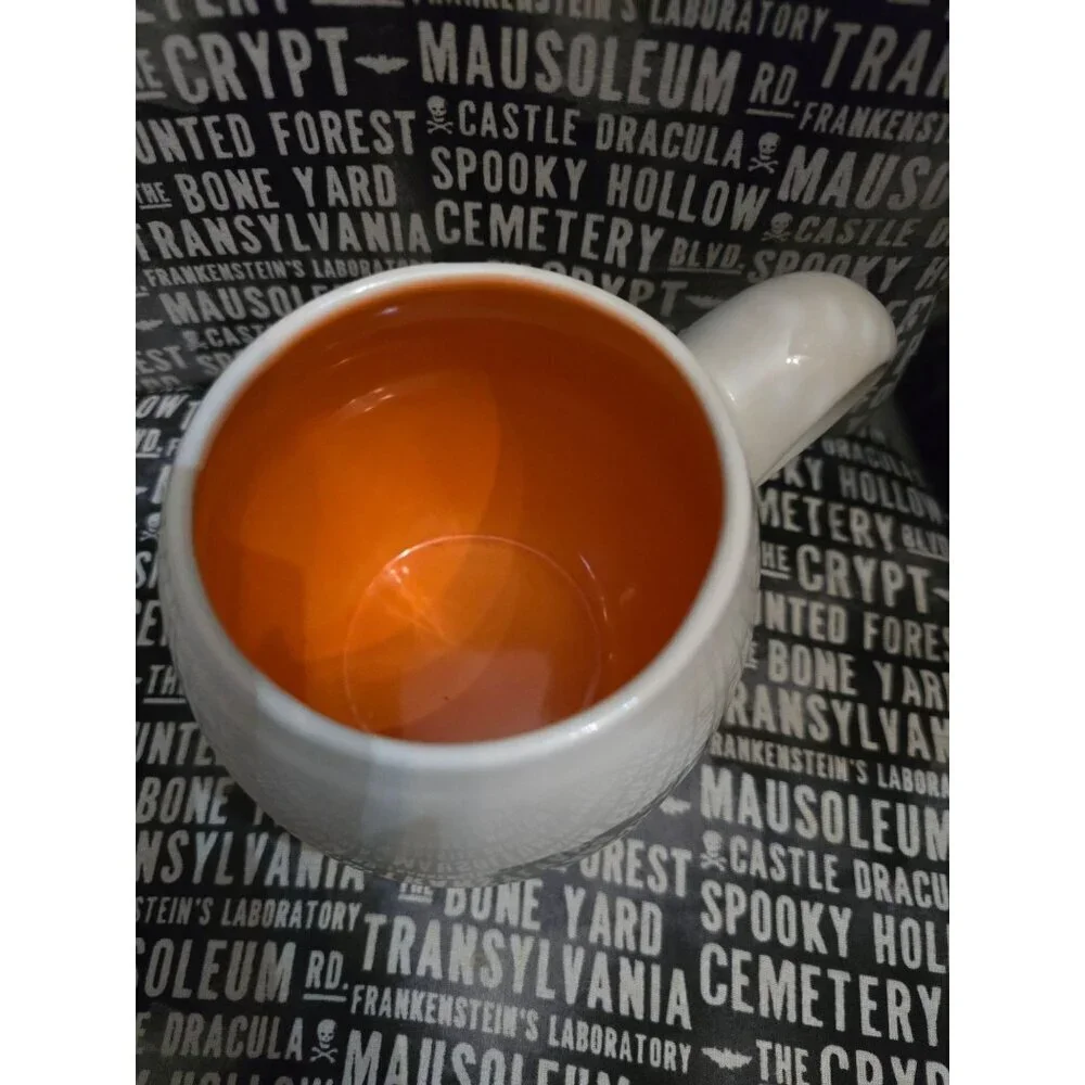 Rae Dunn Happy Halloween Pumpkin Icon Coffee Mug